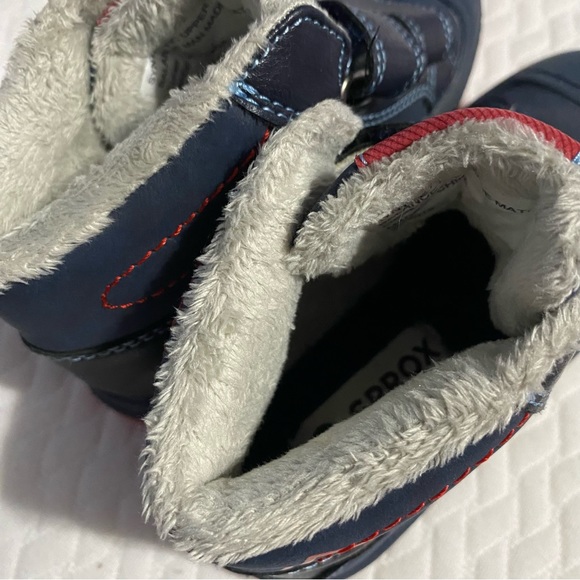 sprox kids warm fuzzy furry boots toddler shoe EUC - Picture 3 of 7